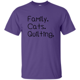 Family-Cats-Quilting Ultra Cotton T-Shirt