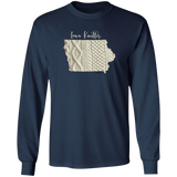 Iowa Knitter LS Ultra Cotton T-Shirt