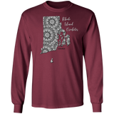 Rhode Island Crocheter LS Ultra Cotton T-Shirt