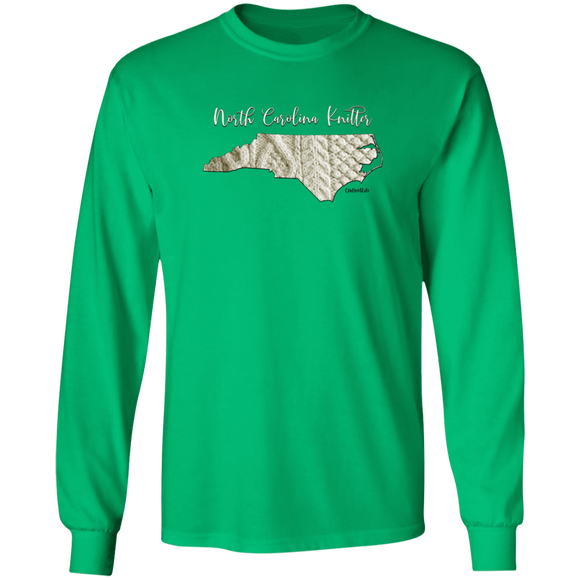 North Carolina Knitter LS Ultra Cotton T-Shirt