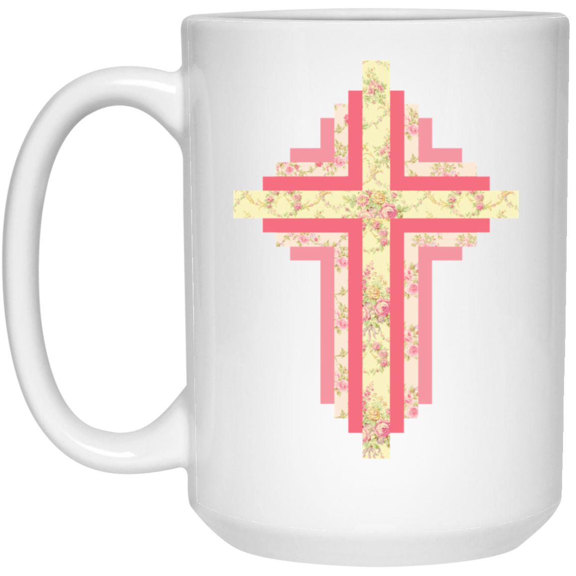 Patchwork Cross Mugs