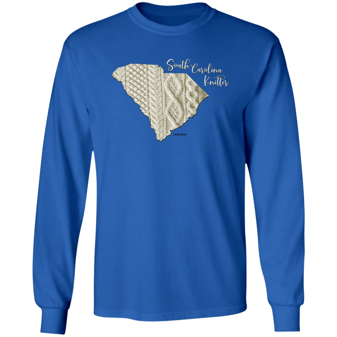 South Carolina Knitter LS Ultra Cotton T-Shirt