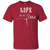 Life is a Stitch Ultra Cotton T-Shirt