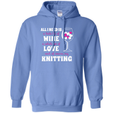 All I Need is Wine-Love-Knitting Pullover Hoodies - Crafter4Life - 5