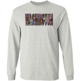 Washington Crochet LS Ultra Cotton T-Shirt
