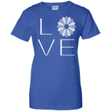 LOVE Quilting Ladies Custom 100% Cotton T-Shirt - Crafter4Life - 8