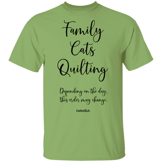 Family-Cats-Quilting T-Shirt