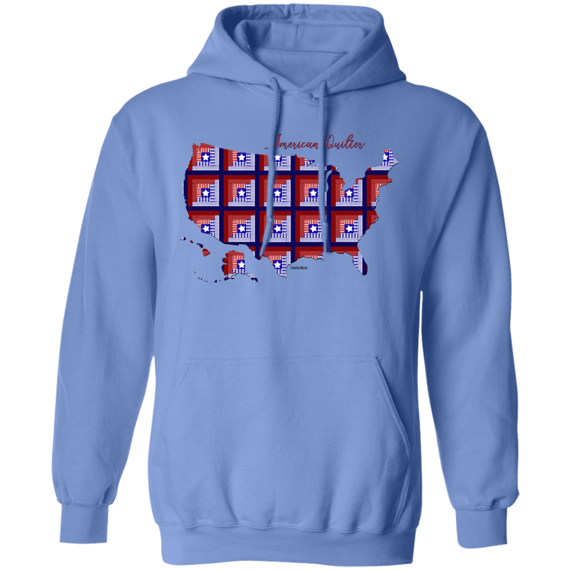 American Quilter Pullover Hoodie