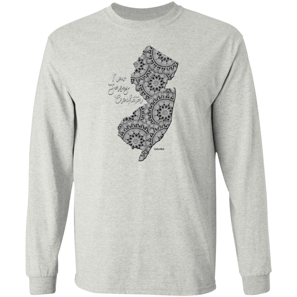New Jersey Crocheter LS Ultra Cotton T-Shirt