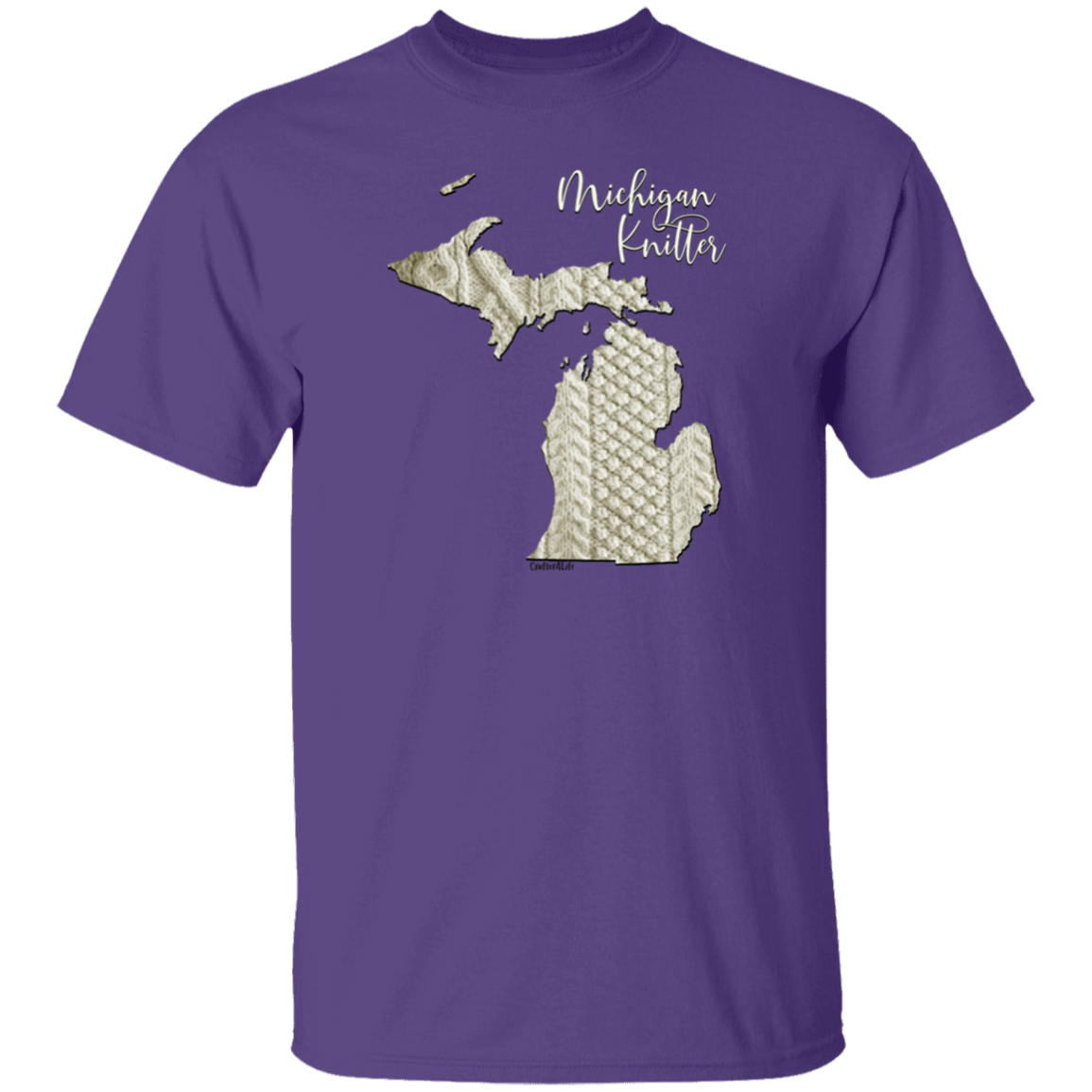 Michigan Knitter Cotton T-Shirt