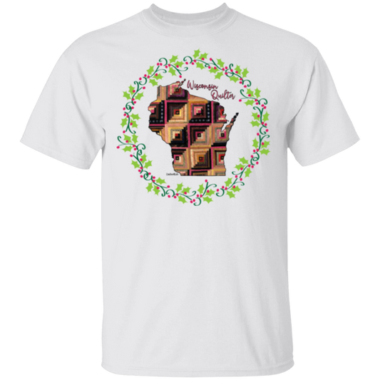 Wisconsin Quilter Christmas T-Shirt