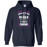 I Crochet & Knit with Passion Pullover Hoodie