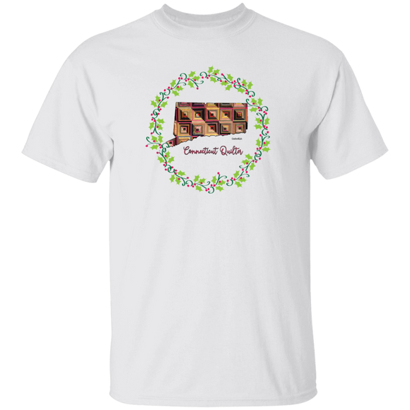 Connecticut Quilter Christmas T-Shirt