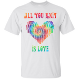 All You Knit Heart Ultra Cotton T-Shirt