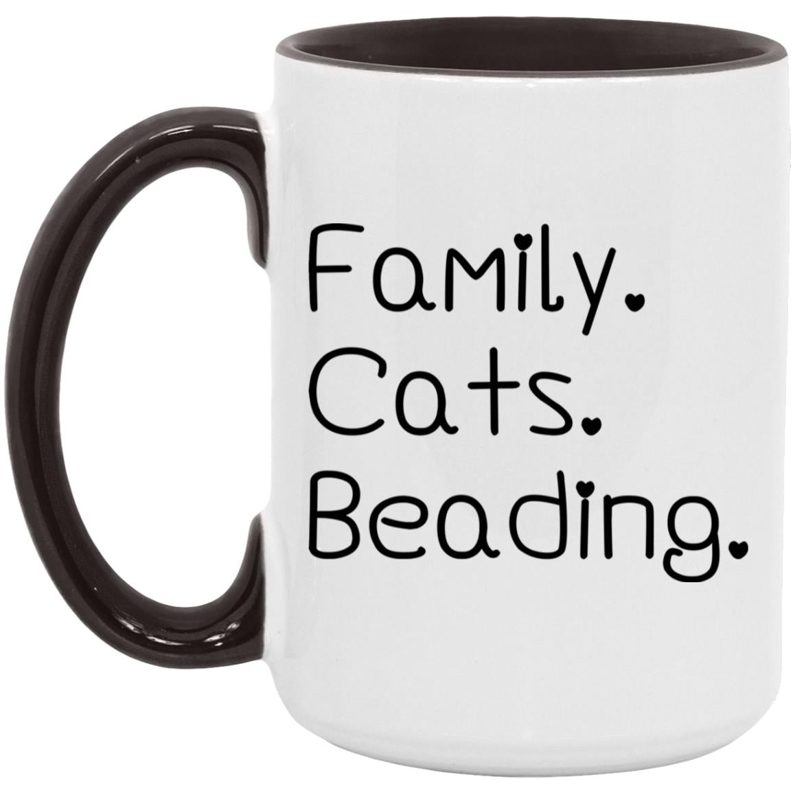 Family-Cats-Beading Mugs