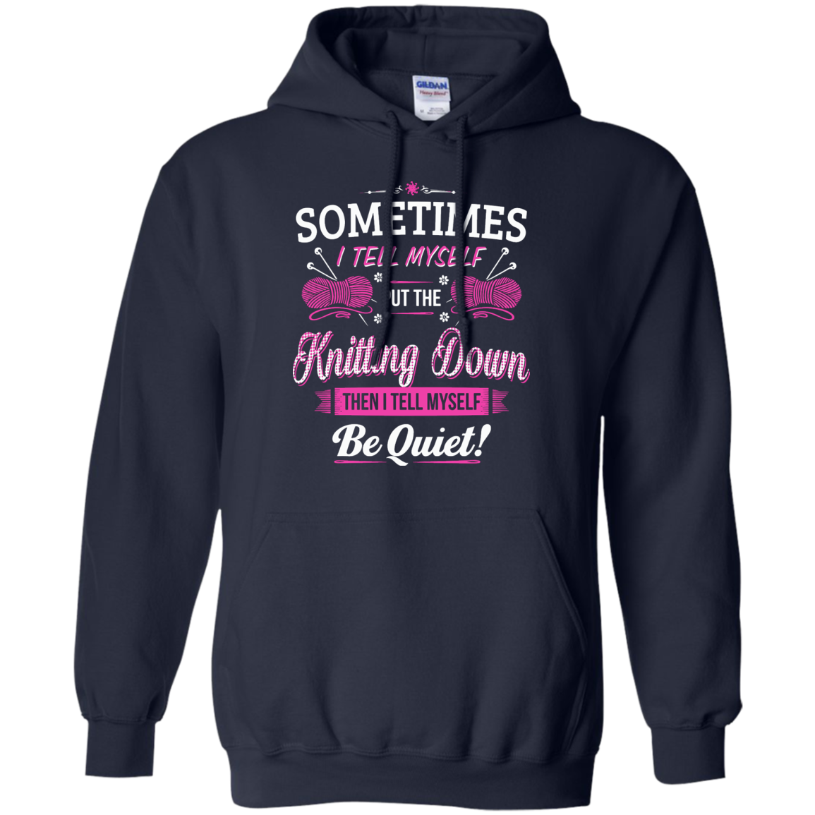 Put the Knitting Down Pullover Hoodies - Crafter4Life - 4