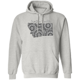Montana Crocheter Pullover Hoodie