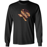 Texas Quilter Long Sleeve T-Shirt, Gift for Quilting Friends and Family