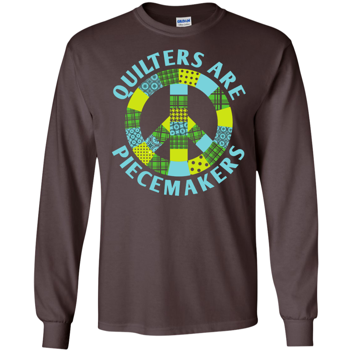Quilters are Piecemakers Long Sleeve Ultra Cotton T-Shirt - Crafter4Life - 5