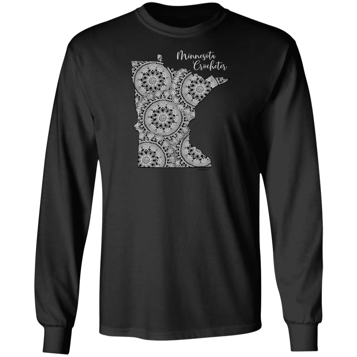 Minnesota Crocheter LS Ultra Cotton T-Shirt