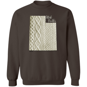 Utah Knitter Crewneck Pullover Sweatshirt