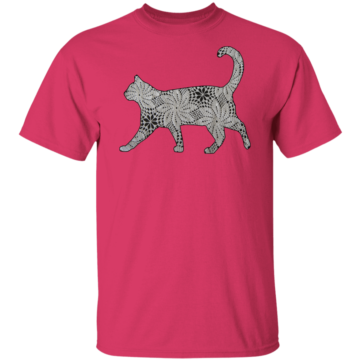 Crochet Cat T-Shirt