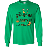 Grandma-Knit-Cats LS Ultra Cotton T-Shirt