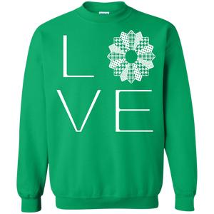 LOVE Quilting Crewneck Sweatshirts - Crafter4Life - 1