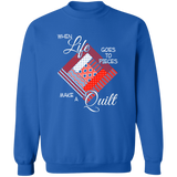 Make a Quilt (red) Sweatshirt