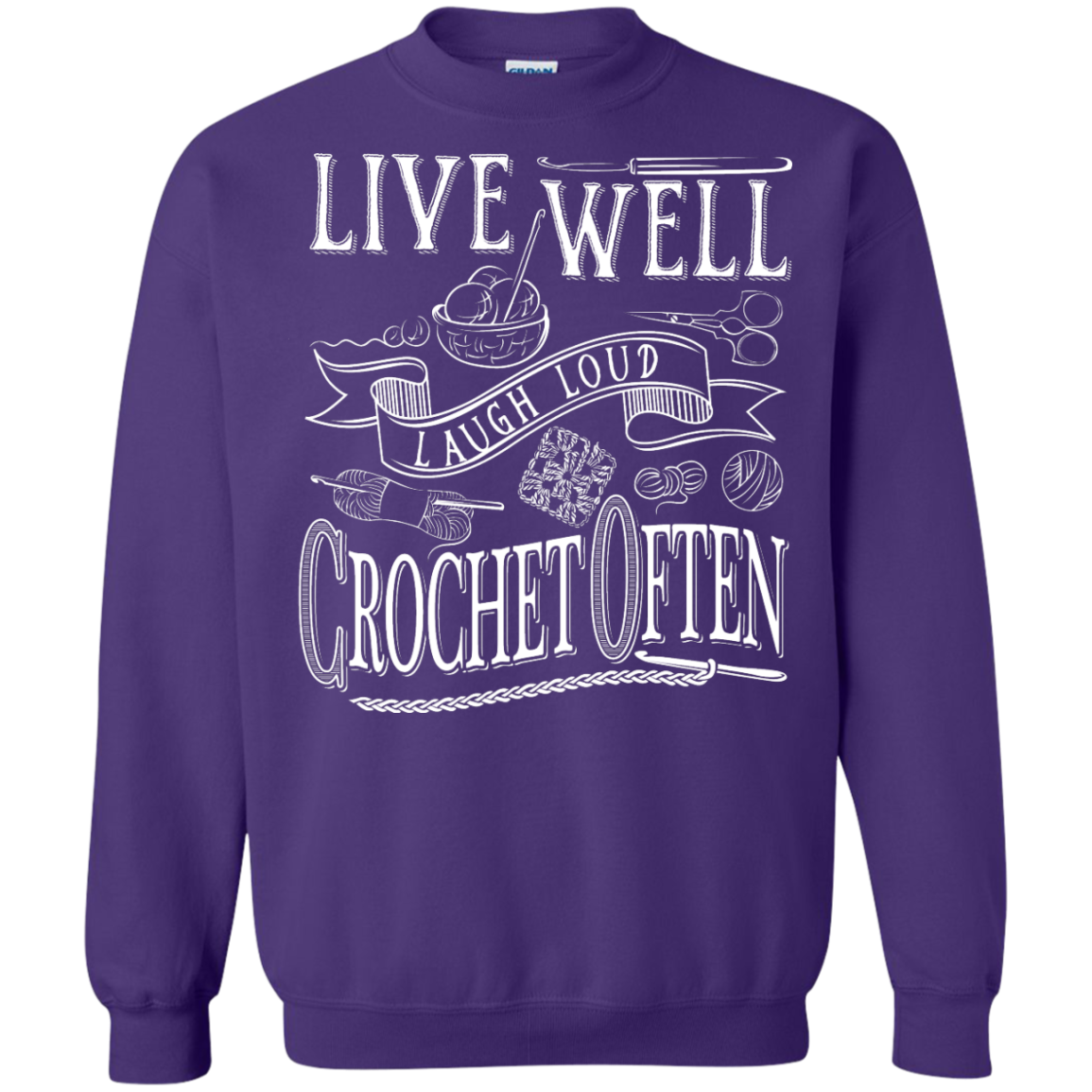 Crochet Often Crewneck Sweatshirts - Crafter4Life - 7