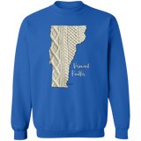 Vermont Knitter Crewneck Pullover Sweatshirt