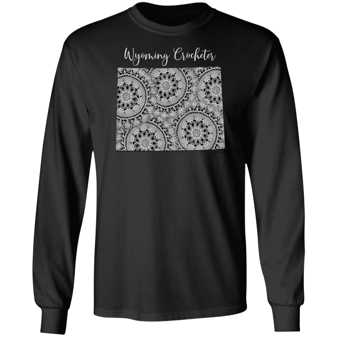 Wyoming Crocheter LS Ultra Cotton T-Shirt