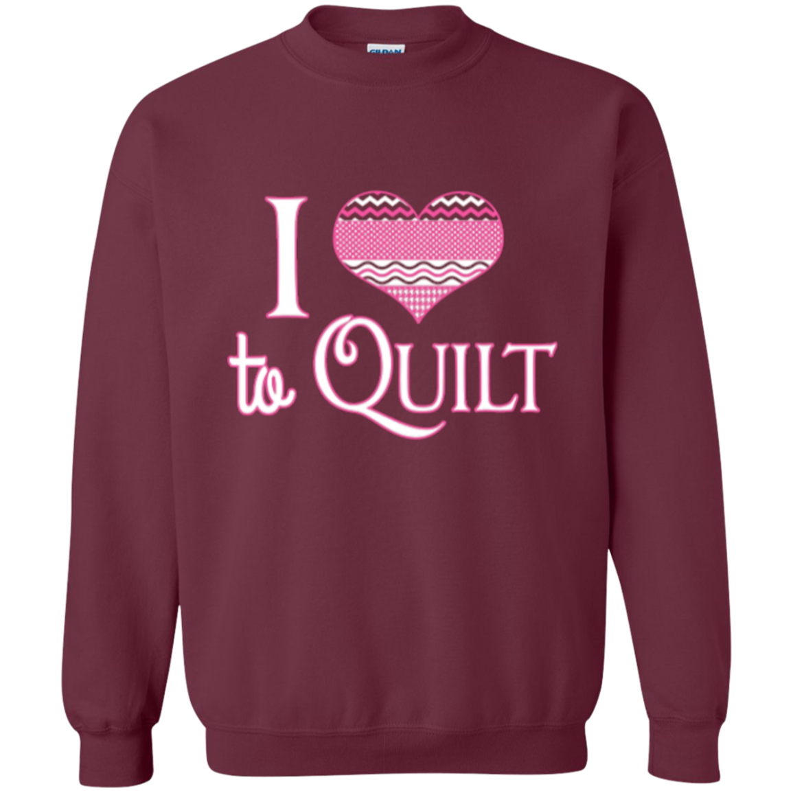 I Heart to Quilt Crewneck Sweatshirts - Crafter4Life - 7