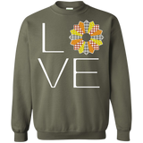 LOVE Quilting (Fall Colors) Crewneck Sweatshirts - Crafter4Life - 10