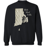Rhode Island Knitter Crewneck Pullover Sweatshirt