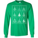 Christmas Tree Quilt LS Ultra Cotton T-Shirt