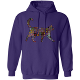 Granny Square Cat Pullover Hoodie