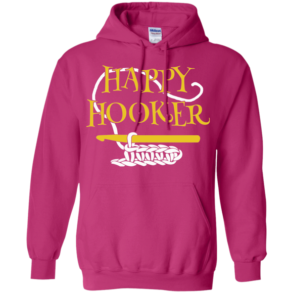 Happy Hooker Pullover Hoodie