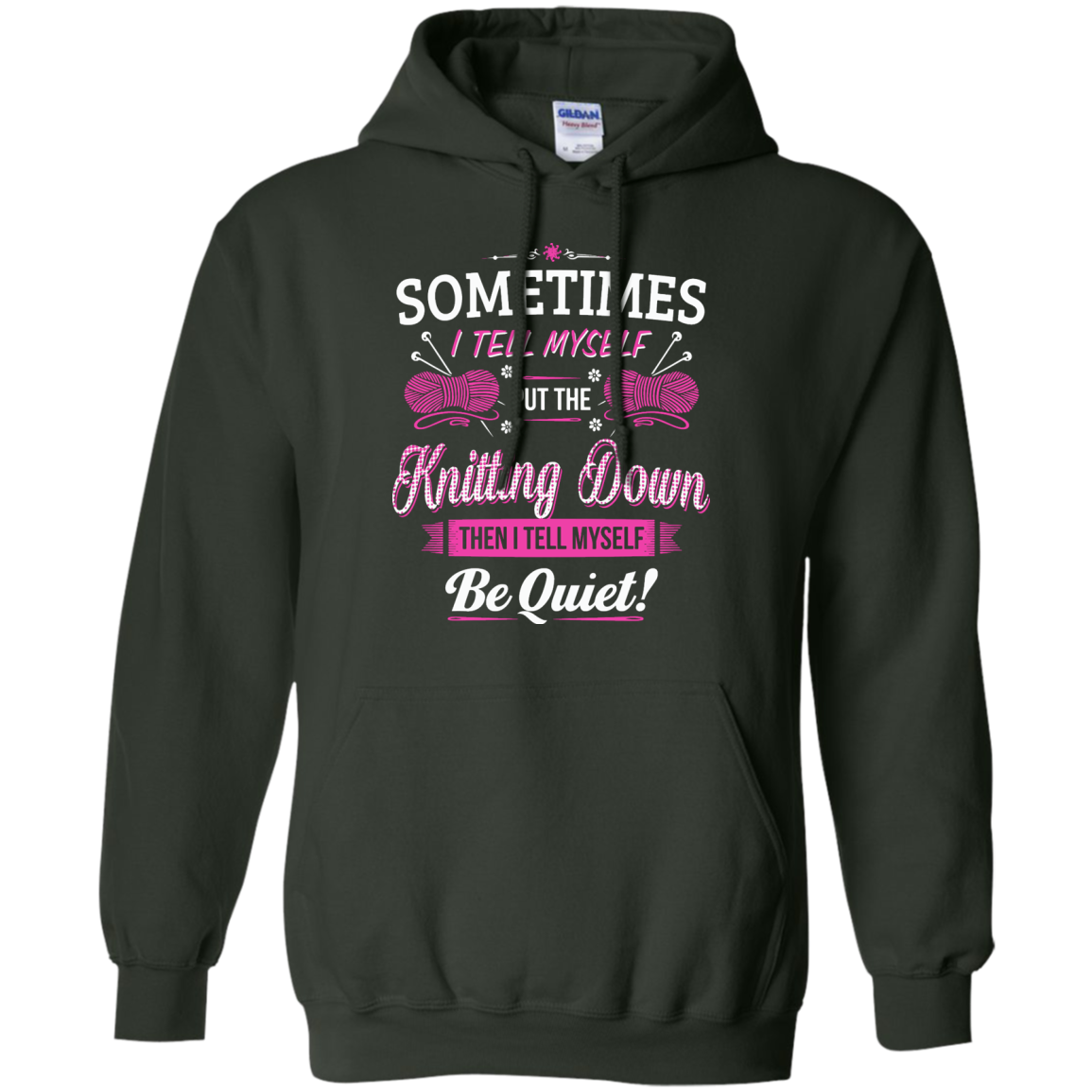 Put the Knitting Down Pullover Hoodies - Crafter4Life - 1