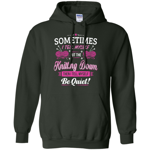 Put the Knitting Down Pullover Hoodies - Crafter4Life - 1