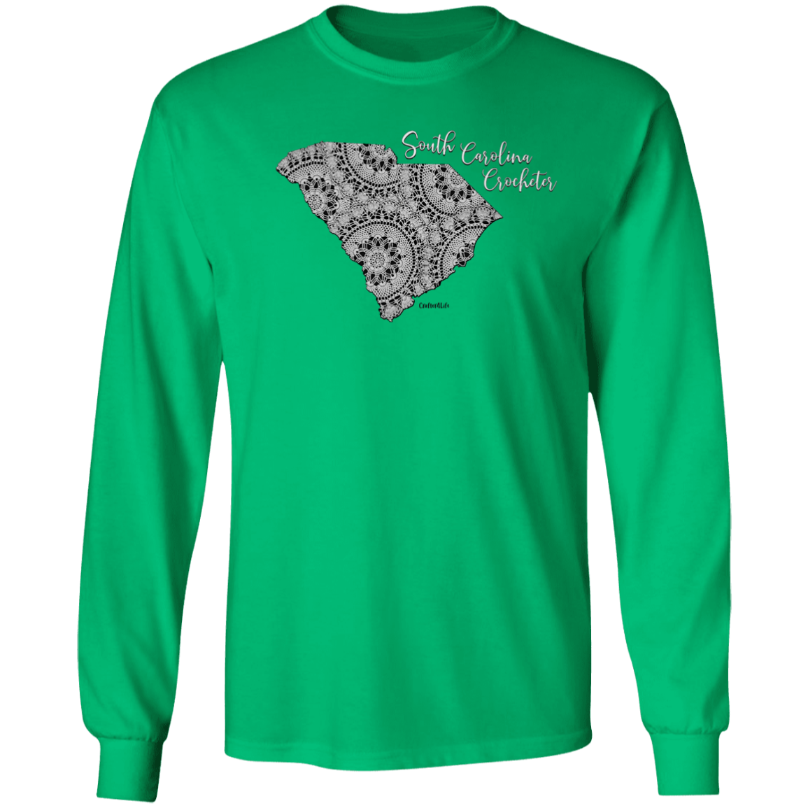 South Carolina Crocheter LS Ultra Cotton T-Shirt