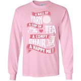 Yarn-Tea-Chair LS Ultra Cotton T-Shirt