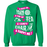 A Ball of Yarn, A Happy Me Crewneck Sweatshirts - Crafter4Life - 9