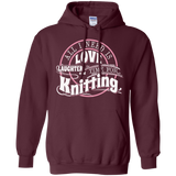 Time for Knitting Pullover Hoodie
