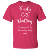Family-Cats-Quilting T-Shirt