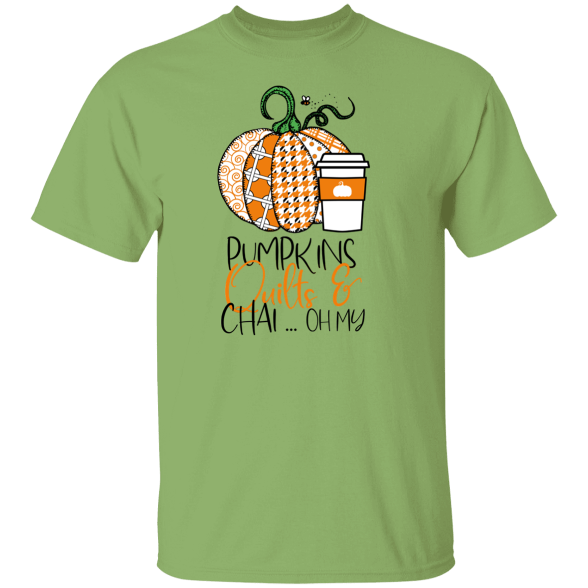 Pumpkins, Quilts & Chai T-Shirt