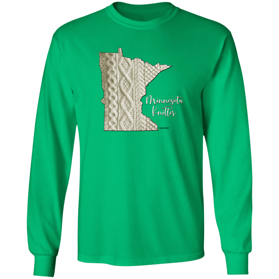 Minnesota Knitter LS Ultra Cotton T-Shirt