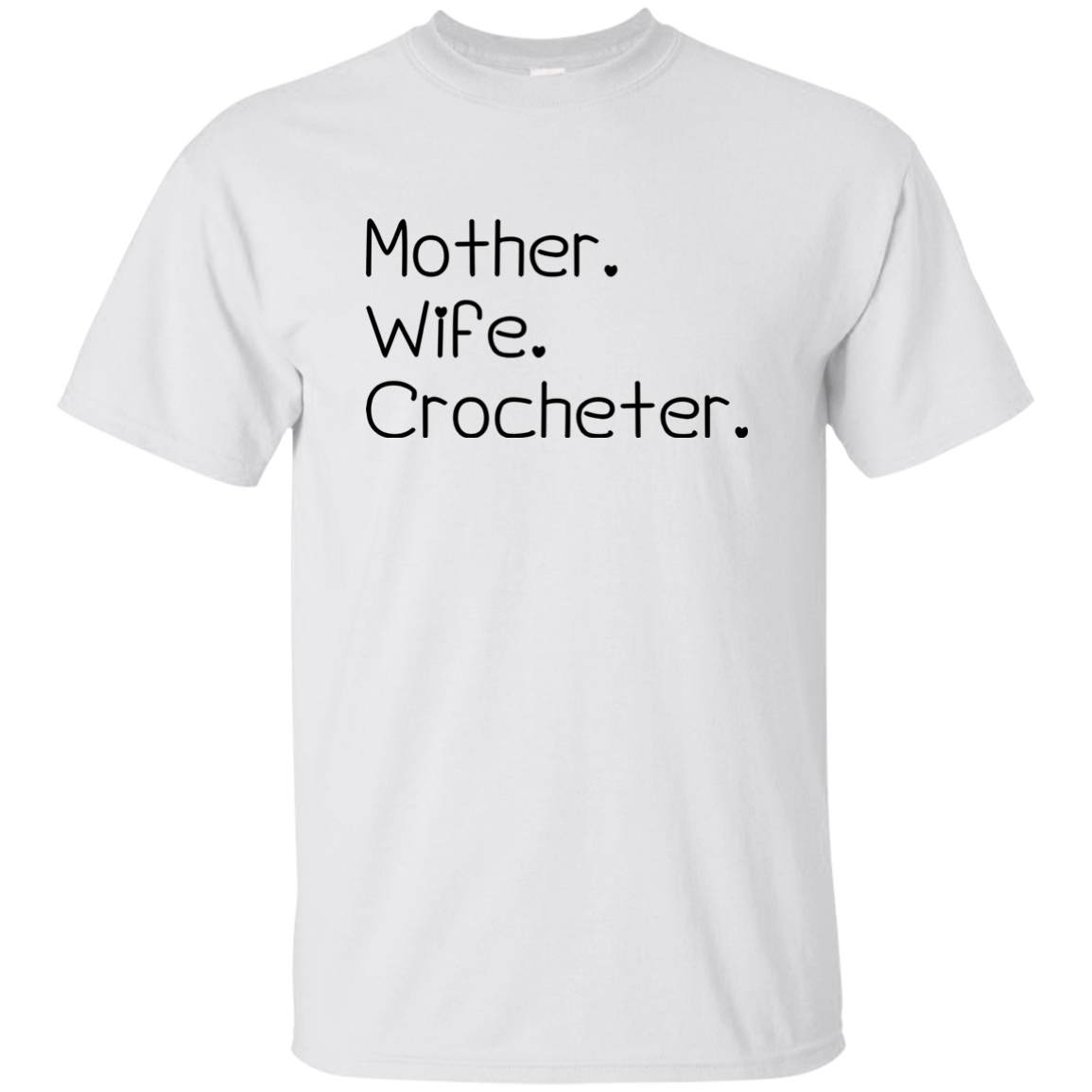 Mother-Wife-Crocheter Ultra Cotton T-Shirt