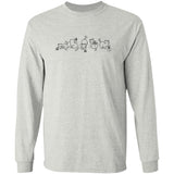 Cats & Yarn Long Sleeve T-Shirt