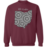 Ohio Crocheter Crewneck Pullover Sweatshirt